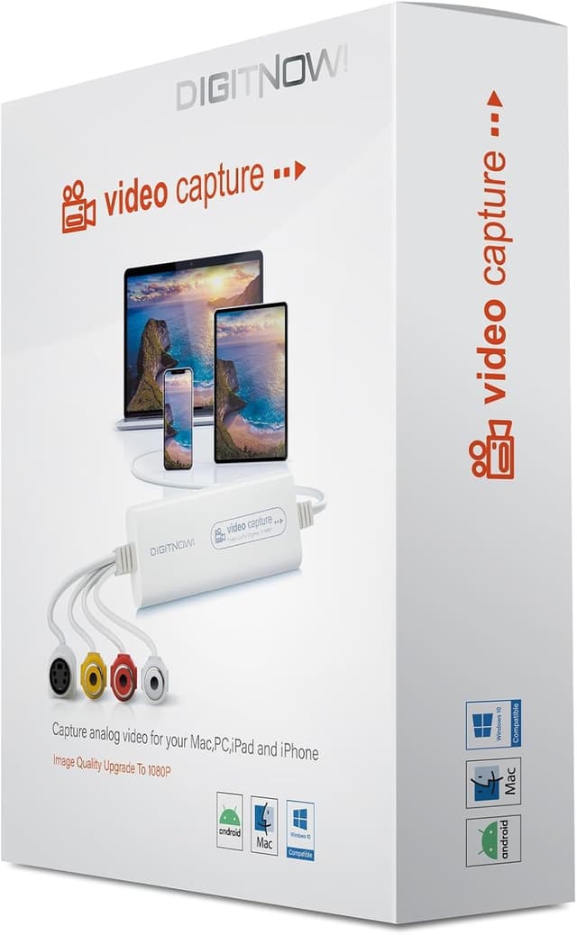 Thumbnail 7 de VIXLW Convertidor VHS a Digital 📹 Compatible con PC y Mac