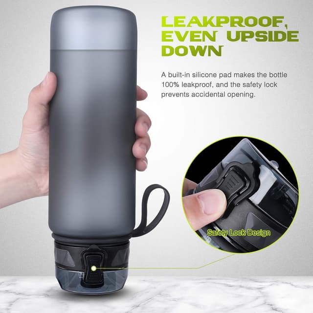 Thumbnail 1 de FULDENT Sports Water Bottle 1L leakproof bottle 🚰