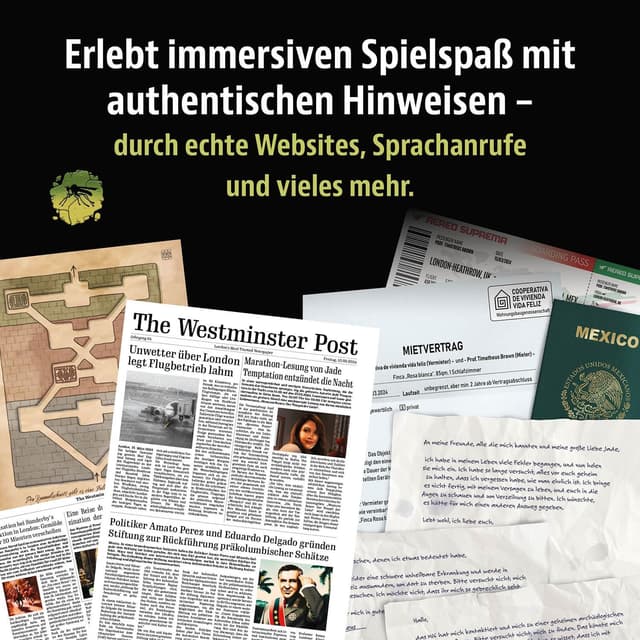 Thumbnail 5 de KOSMOS 684433 Masters of Crime: Mosquito — Krimispiel für 1–6 Spieler 🎲