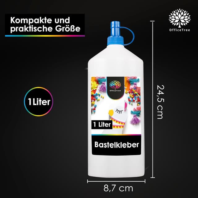 Thumbnail 6 de Flüssigkleber für Basteln 1 Liter OfficeTree
