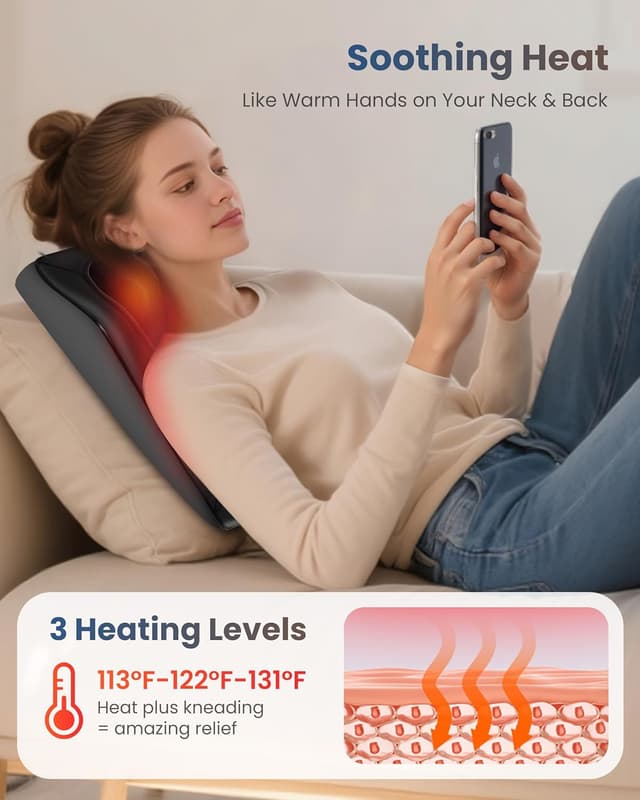 Thumbnail 2 de Comfier Shiatsu Nackenmassagegerät