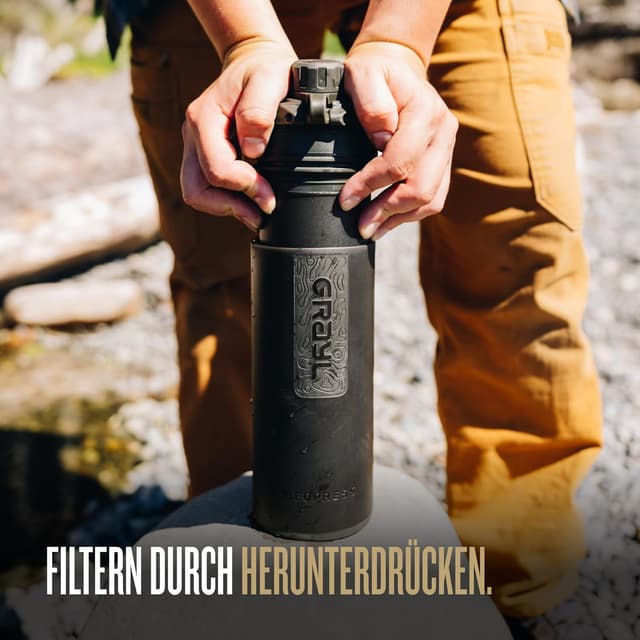 Detalle 2 de GRAYL GeoPress 710ml Outdoor Wasserfilter đ°