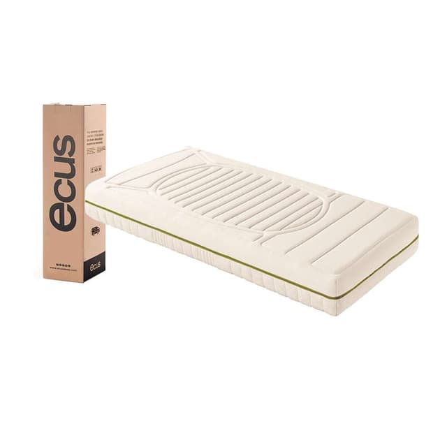 Detalle de Ecus Dubi Nature — colchón enrollado de espumación