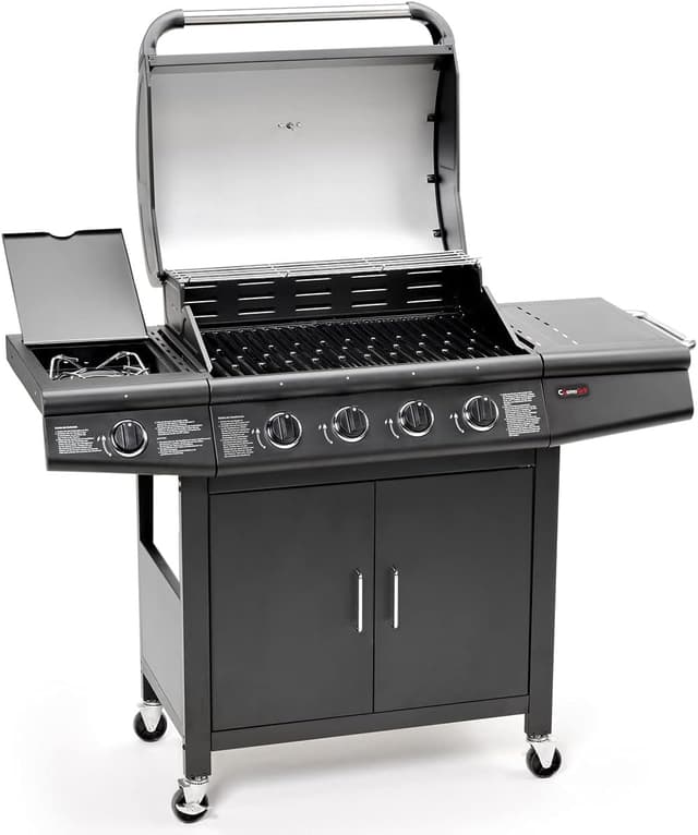 Detalle 2 de CosmoGrill Pro Deluxe 5 gas BBQ