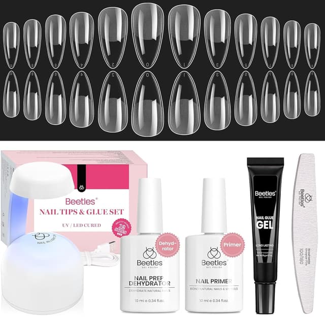 Imagen de Beetles Gel Nail Kit Medium Almond ⚙ en OfertitasTOP