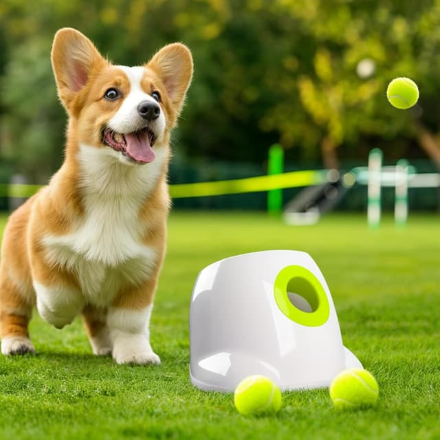 Detalle de ALL FOR PAWS Dog Ball Launcher 3-Ball