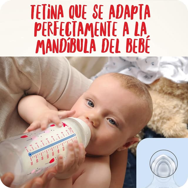 Thumbnail 4 de NUK First Choice+ 300 ml biberones anticólicos