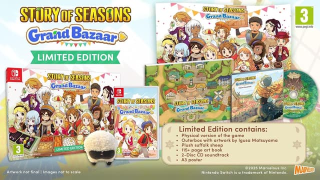 Thumbnail 1 de Marvelous Europe Story of Seasons: Grand Bazaar Limited Edition