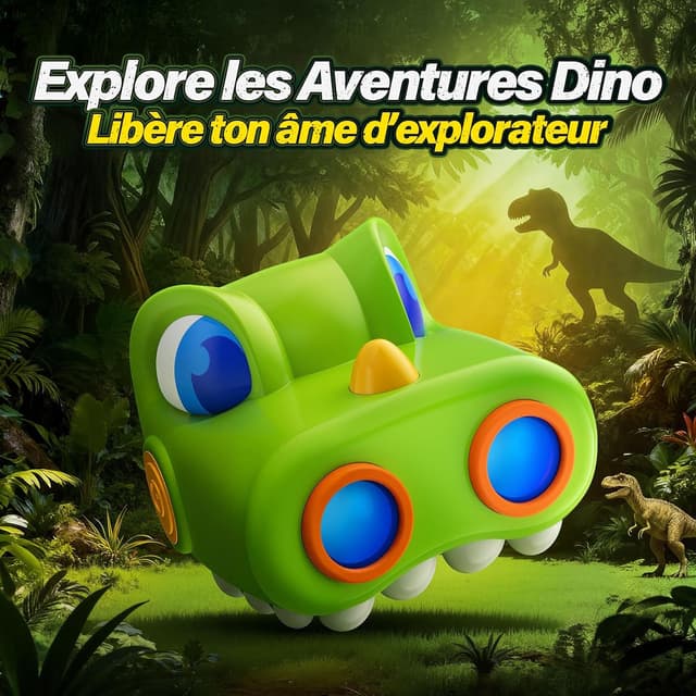Thumbnail 1 de Jumelles Dinosaure Enfant