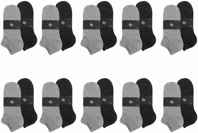 Thumbnail 6 de dabisocks Sneaker Socken (10 Paar) aus Baumwolle – atmungsaktive Sportsocken für Herren & Damen
