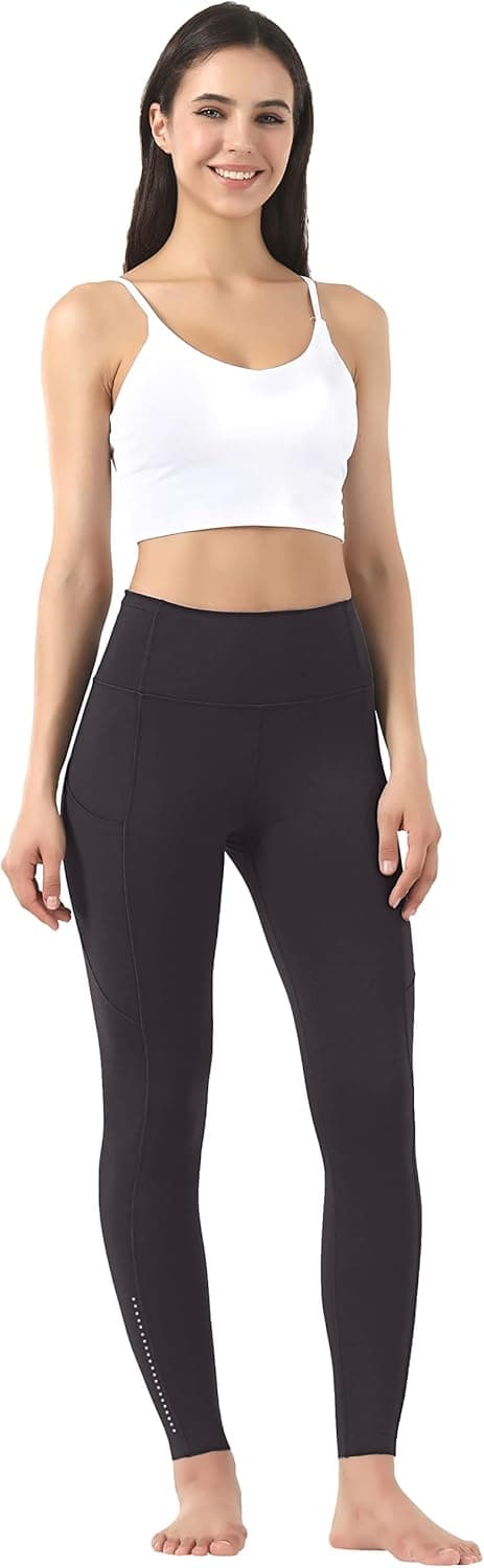 Detalle 2 de OVRUNS high-waist yoga pants for women with tummy control and pockets