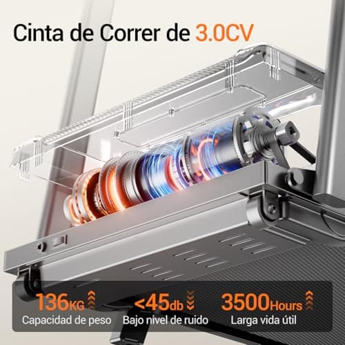 Thumbnail 3 de CURSOR FITNESS Cinta de Correr 3,0 CV