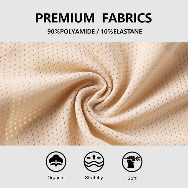 Detalle de Voenxe Seamless Knickers for Women 5-Pack – no VPL invisible microfibre bikini briefs