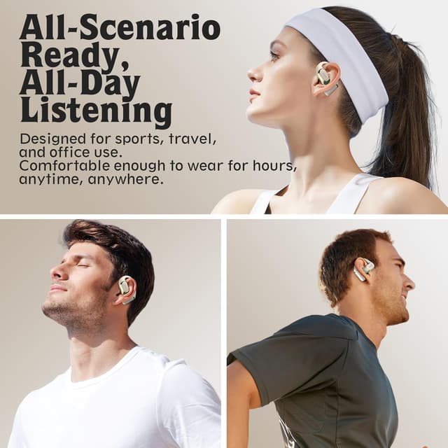 Thumbnail 6 de OHAYO Open Ear Kopfhörer T10 40H Laufzeit