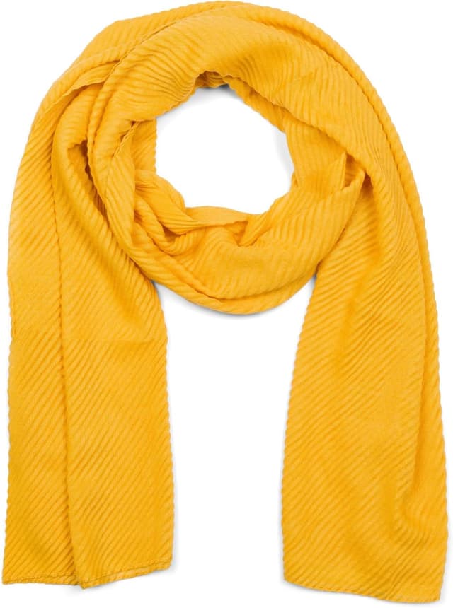 Thumbnail 6 de styleBREAKER Sciarpa donna 96x192 cm plissettata