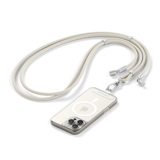 Detalle de Satechi OntheGo USB-C Lanyard Cable (60W fast charging, 480Mbps) – Sand