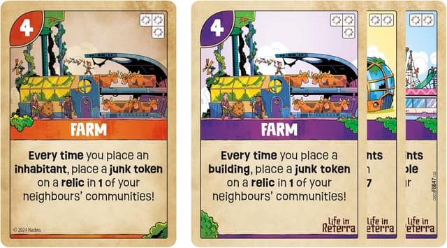 Detalle 2 de Life in Reterra Strategy Board Game: tile-laying spatial puzzle with wooden pieces & premium storage (2–4 players)