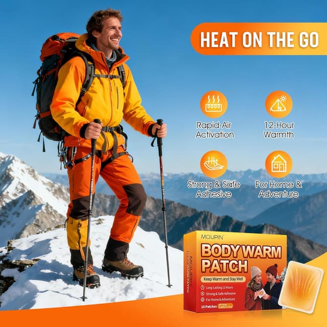 Thumbnail 1 de MQUPIN 10 cerotti termici ultra sottili