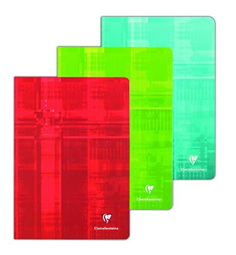 Detalle de Cahiers Clairefontaine 631662AMZC lot de 3 ⚙