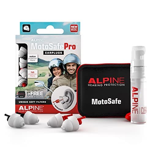 Detalle de Alpine MotoSafe Pro tapones para motociclismo