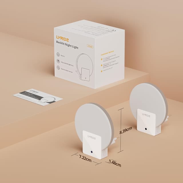 Thumbnail 5 de Lyridz Nachtlicht 2 Stück