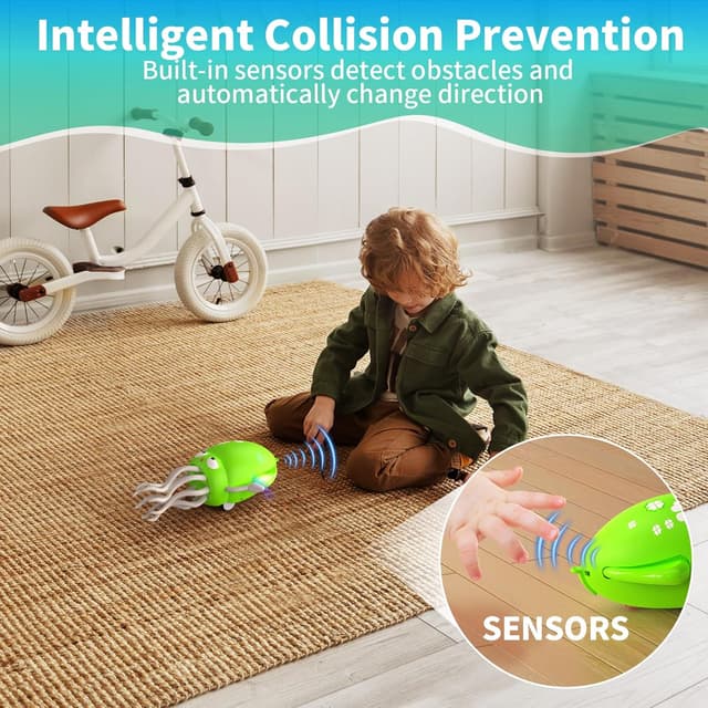 Detalle de Giocattolo interattivo polpo danzante con LED, musica e sensori a infrarossi