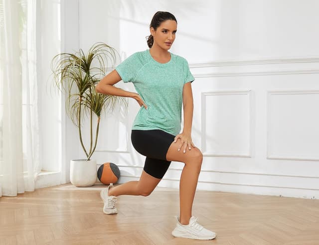 Thumbnail 6 de Sportshirt Damen mit Netz-Design