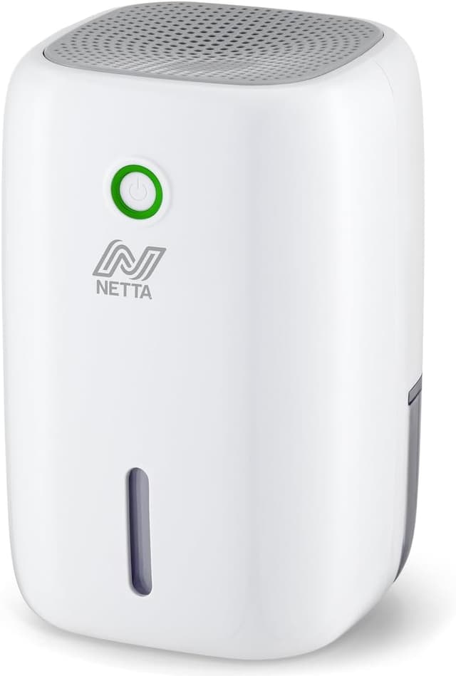Detalle de NETTA Dehumidifier 800ml Mini Air Dehumidifier (White, Energy Class A+++)