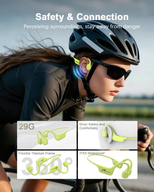 Thumbnail 2 de ANSTEN Casque conduction osseuse Bluetooth 5.3