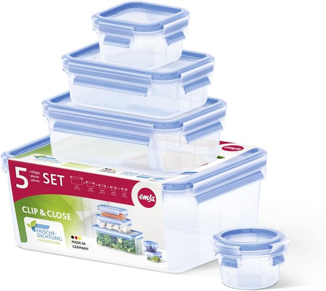 Imagen de EMSA 512753 boîtes alimentaires lot de 5 ⚖ en OfertitasTOP
