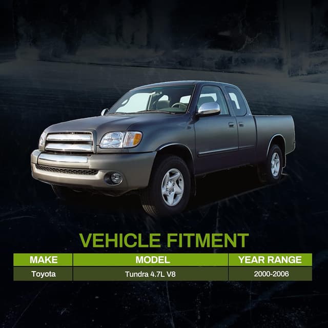 Detalle de AUTOSAVER88 ATRD1058 Complete Radiator for 2000-2006 Toyota Tundra 4.7L V8 (Excluding Crew Cab)