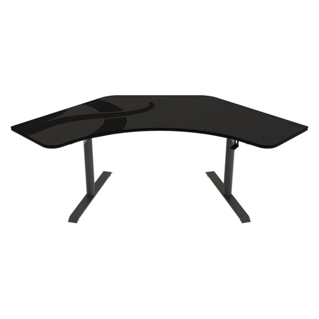 Detalle 2 de Arozzi Arena Angelo Deskpad Gun Metal: tapete-escritorio con gestión de cables para gaming y trabajo