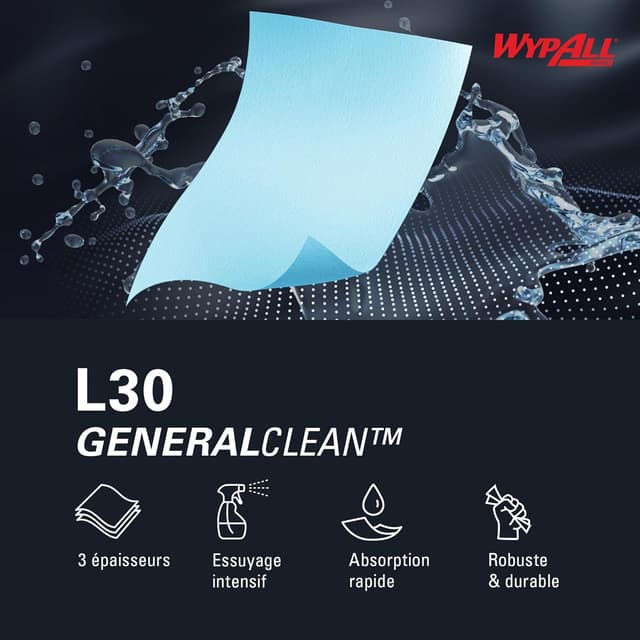 Thumbnail 5 de WypAll L30 7426 3 plis