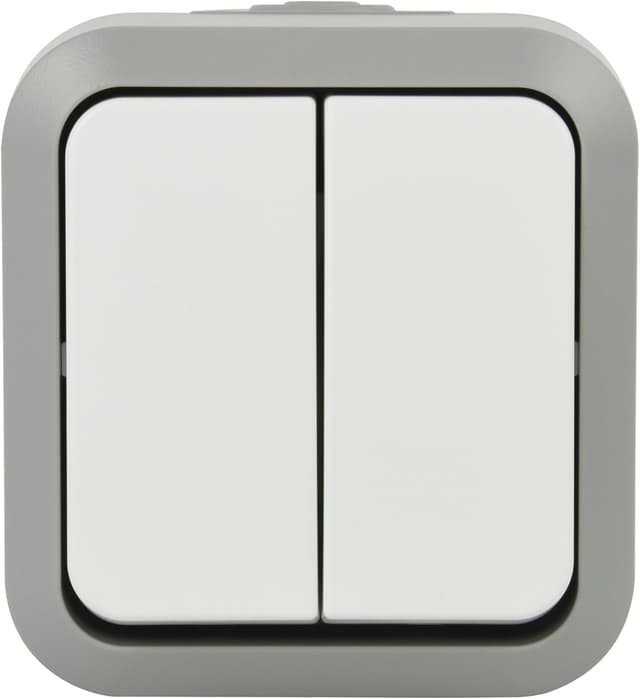 Detalle 2 de Interrupteur double va e vient Electraline 615904 🚧