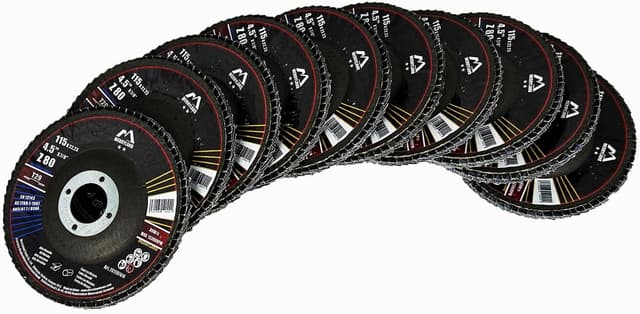 Thumbnail 4 de Merryland FC1107414-10 4.5 inch 80 Grit Flap Disc 🛠