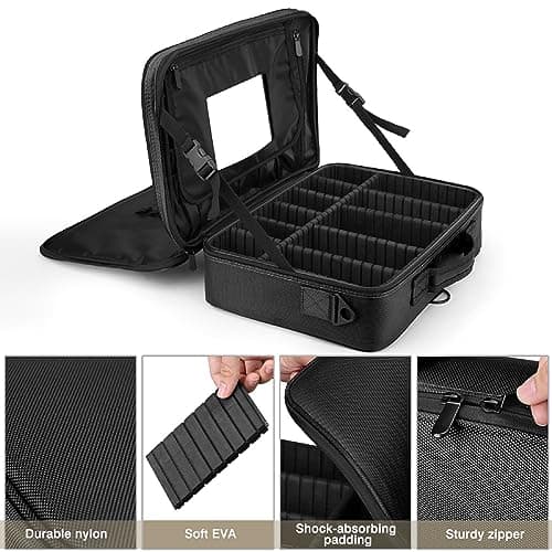 Thumbnail 6 de Luxspire Neceser de Maquillaje con Espejo y Divisor