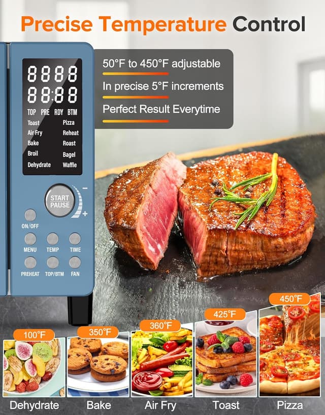 Thumbnail 3 de Nuwave Bravo Pro Air Fryer Toaster Oven