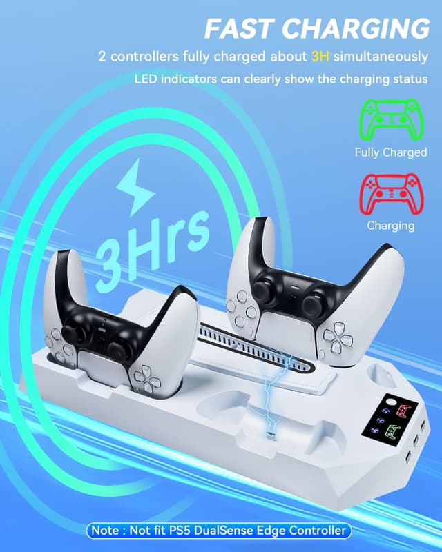 Detalle de Sehawei PS5 Ständer 3-stufig