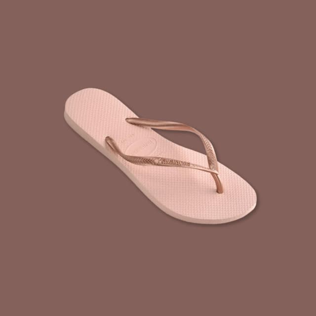 Detalle de Havaianas Slim women’s flip-flops with textured sole grip and support