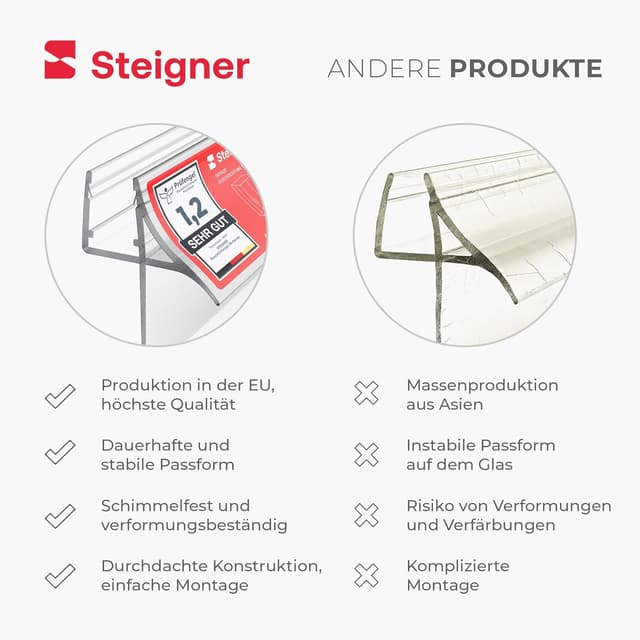 Thumbnail 5 de STEIGNER UK09 guarnizione doccia 80 cm