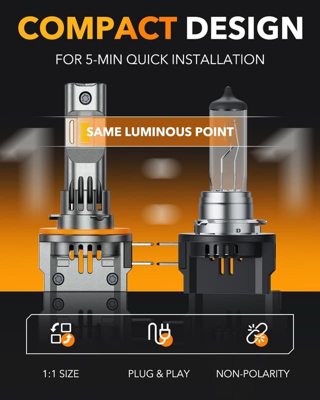 Detalle 2 de OXILAM H11B LED Light Bulbs