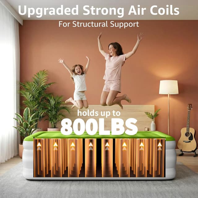 Thumbnail 4 de YENING Full Size Air Mattress 18 Inch