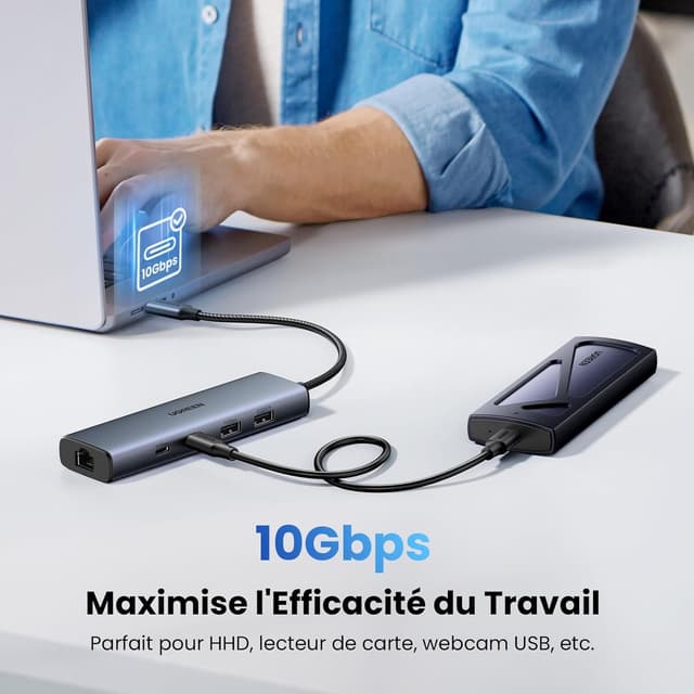 Thumbnail 6 de UGREEN Hub Ethernet 10Gbps USB C 10Gbps