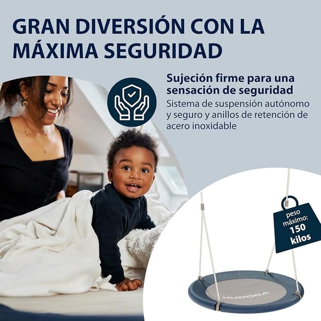 Thumbnail 2 de HUDORA Columpio Nido Lounge 150 kg 🚪