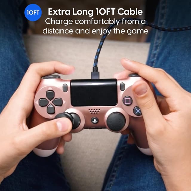 Detalle 1 de TalkWorks Long Controller Charging Cable 10ft