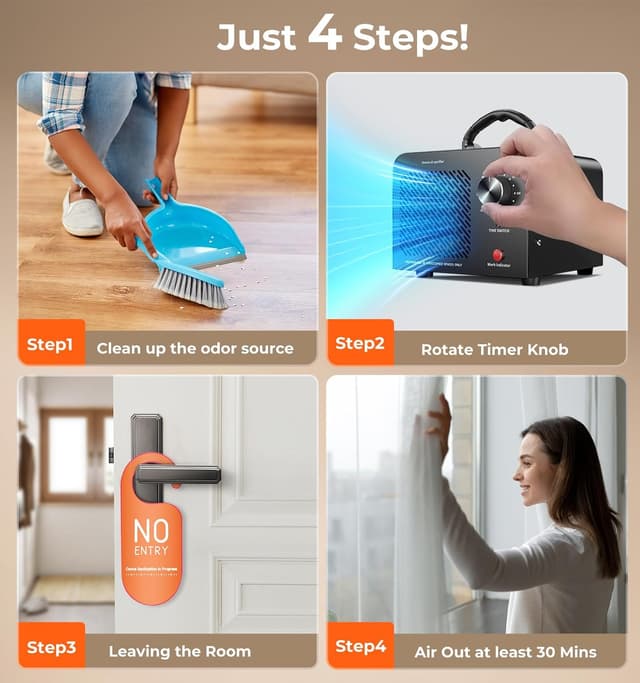 Thumbnail 6 de Ozone Generator 48,000mg Commercial Ozone Machine for 4000 sq ft 🌬