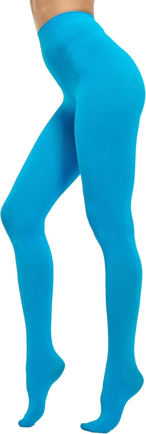 Detalle de Collants HeyUU Ladies semi-opaques colorés 80 DEN en microfibre