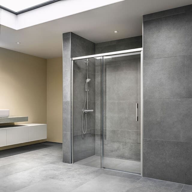 Imagen de Duscholux D3 Gredel mampara frontal izquierda en OfertitasTOP