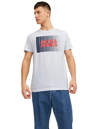 Imagen de JACK & JONES Camiseta manga corta 100% algodón en OfertitasTOP