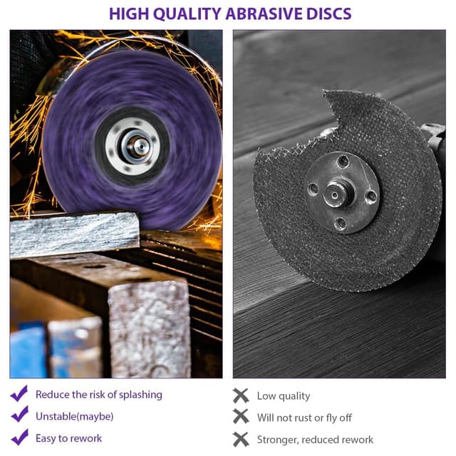 Thumbnail 2 de Adiwo CSD Dischi Abrasivi 115 mm per Smerigliatrici